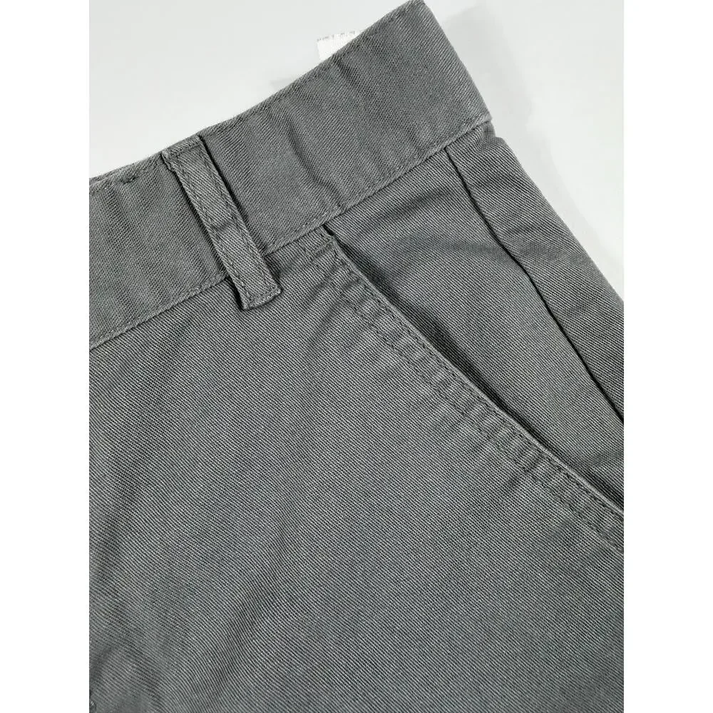 Old Navy Boys Chino Shorts Gray Adjustable Waist Size 16